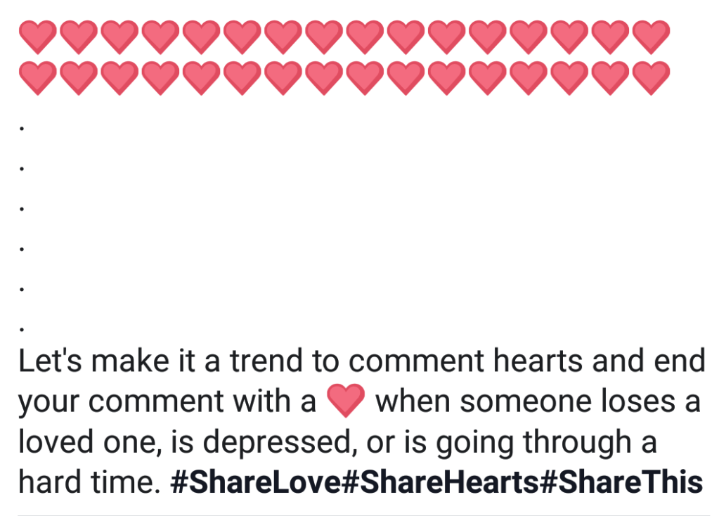 Which Comment is the Most&nbsp;Heartfelt?
